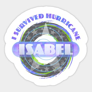 Hurricane Isabel Sticker